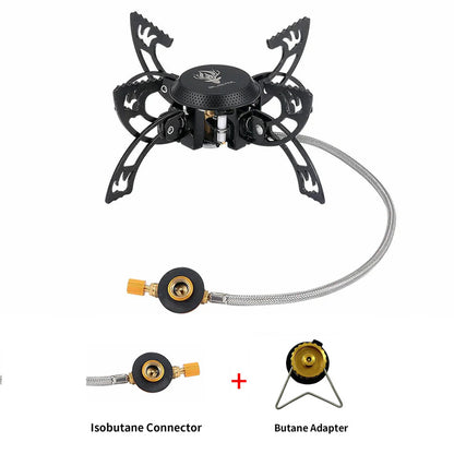 Traverseon Gas Camping Stove – 3800W Portable Windproof Outdoor Burner