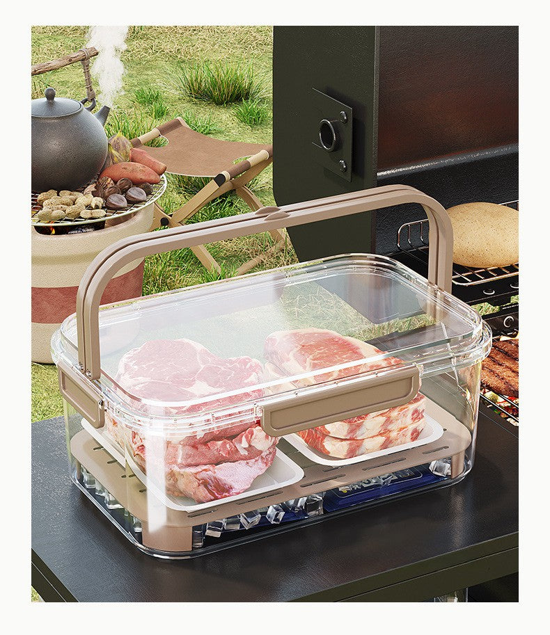 On-the-Go FreshBox - Portable & Leakproof Food Organizer