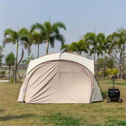 Family Dome Canopy Tent – 4–12 Person Sun Shelter, 10x10 & 14x14 ft | Traverseon