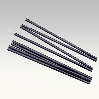 Camping Tent Awning Poles – 200cm 2-Pack Vestibule Rods | Traverseon