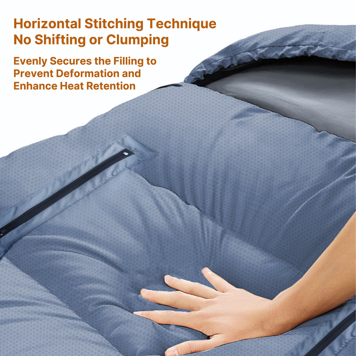 Winter USB-Powered Heating Sleeping Bag – Hands Free and Suitable for Temperatures Above -20°C