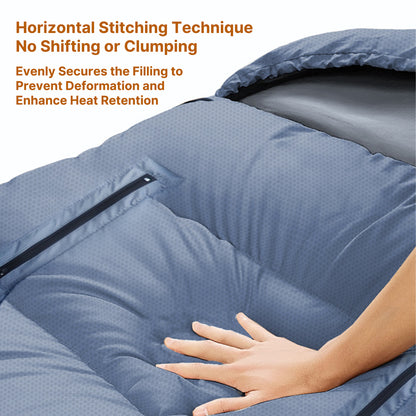 Winter USB-Powered Heating Sleeping Bag – Hands Free and Suitable for Temperatures Above -20°C