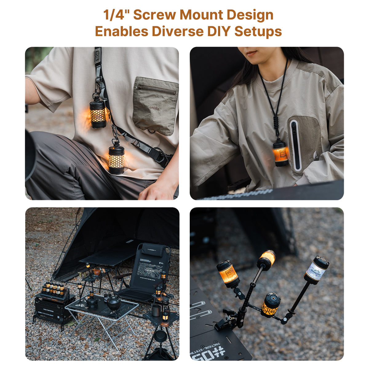 Traverseon Spin-Glow Modular Camp Light