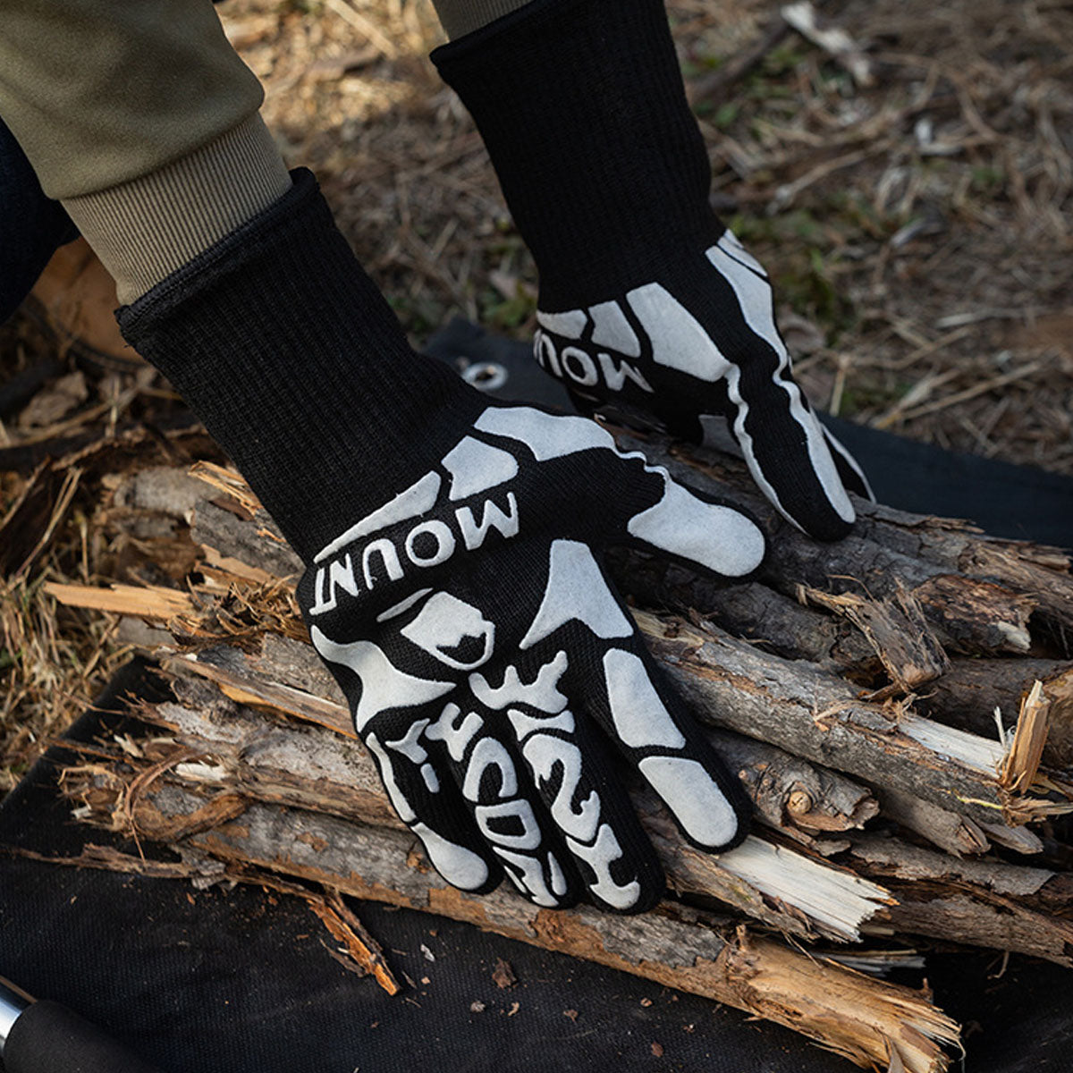 Heat Resistant BBQ & Camping Cooking Gloves