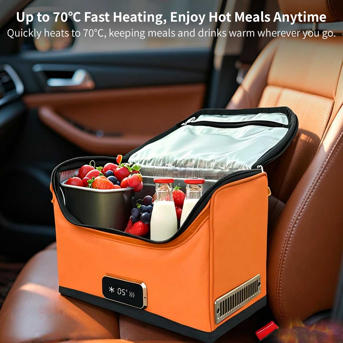 4L Portable Car Cooler & Warmer – 12V Mini Fridge for Travel | Traverseon