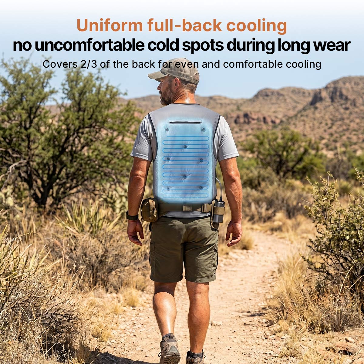 Evaporative Cooling Vest – Lightweight Breathable Heat Relief | Traverseon