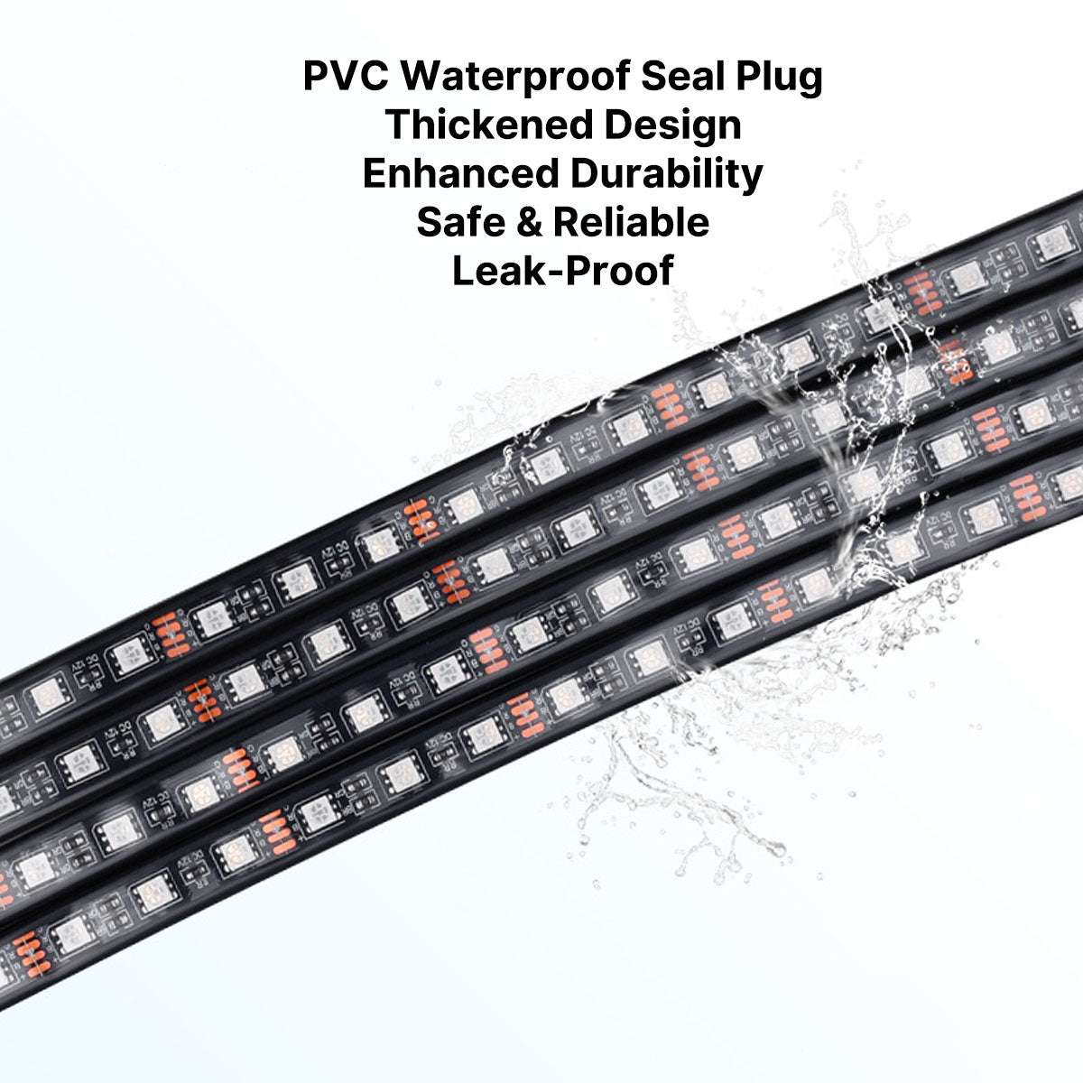 RGB Car Underglow Light Kit – 10W, APP & Remote Control