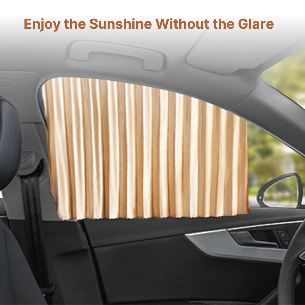 Traverseon ShadeRail Car Curtains – Magnetic Blackout Sunshade