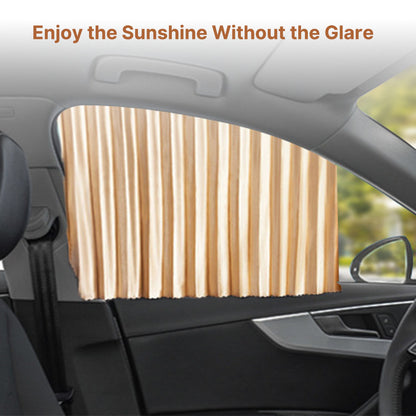 Traverseon ShadeRail Car Curtains – Magnetic Blackout Sunshade