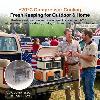 Backpack Car Refrigerator – 19qt Portable Compressor Cooler | Traverseon