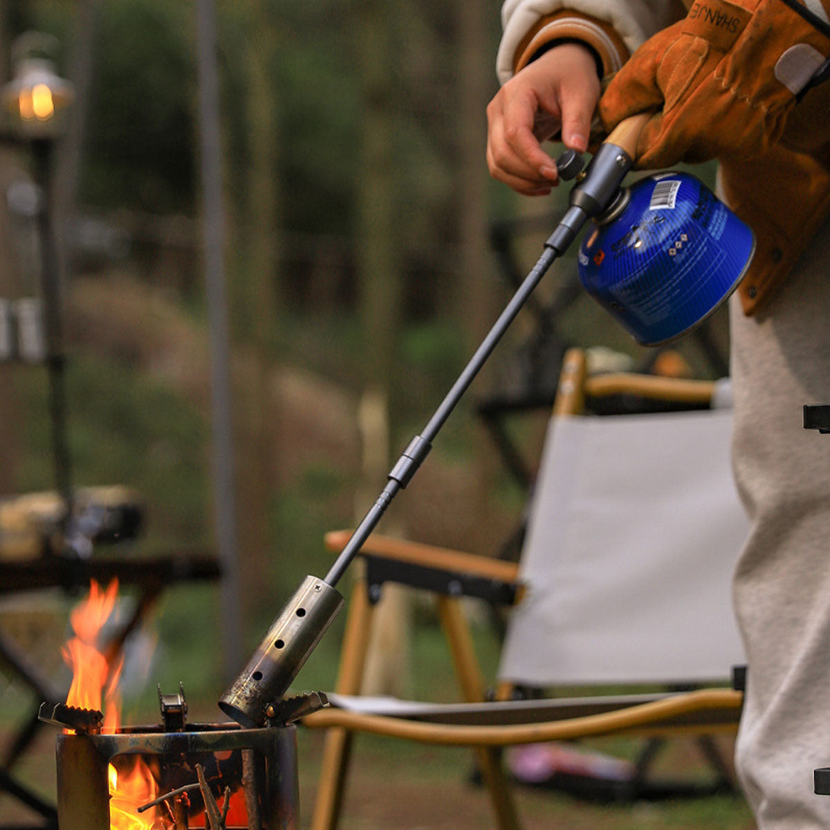 Long Nozzle Camping Torch Lighter
