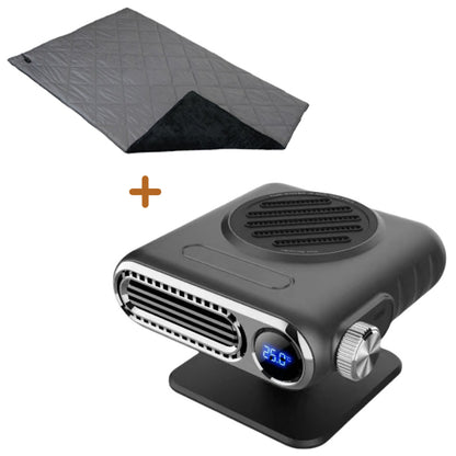 Portable 12V Fast-Heating Car Heater for Winter Driving & Defrosting