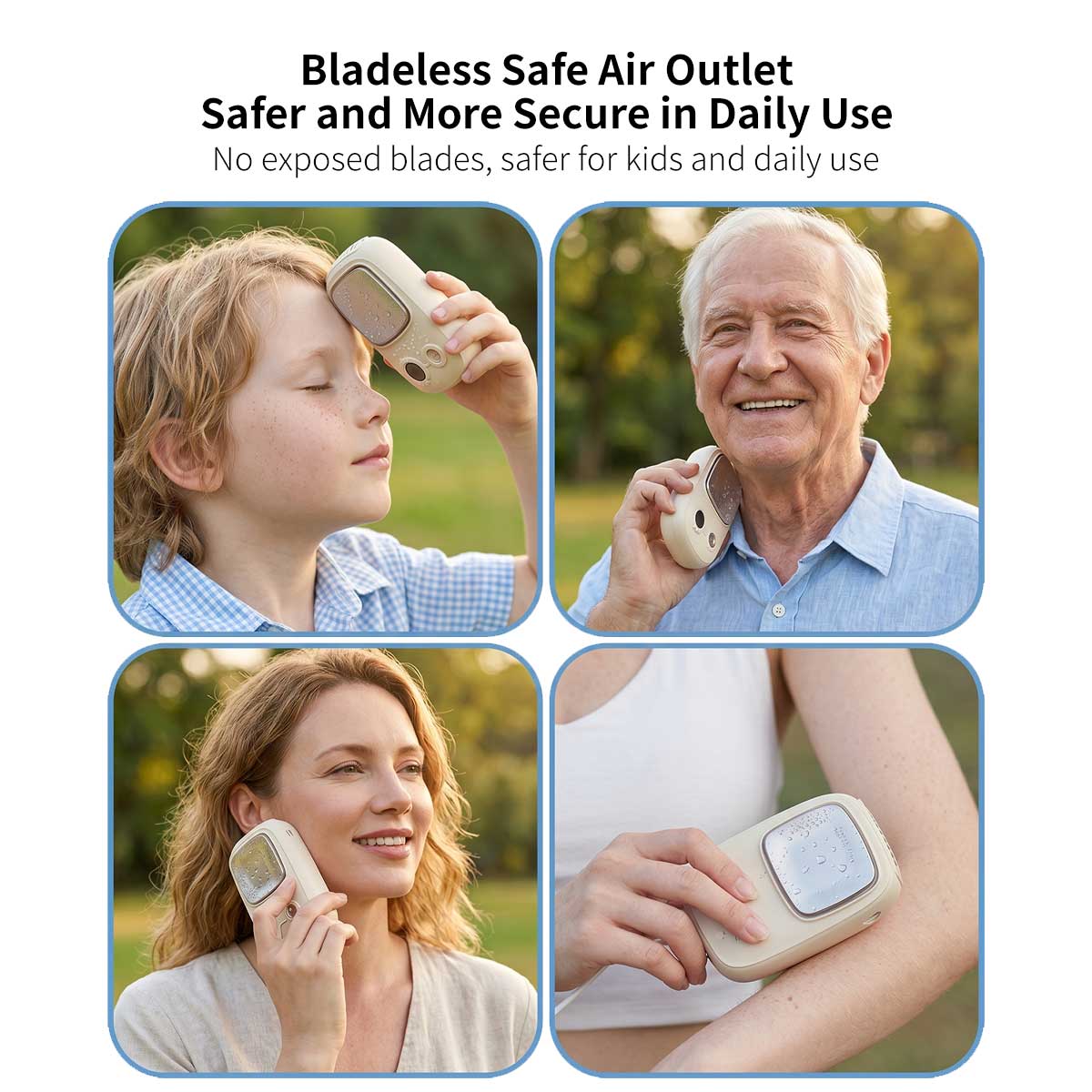 Portable Semiconductor Cooling Bladeless Fan – Clip-On USB Mini Fan | Traverseon