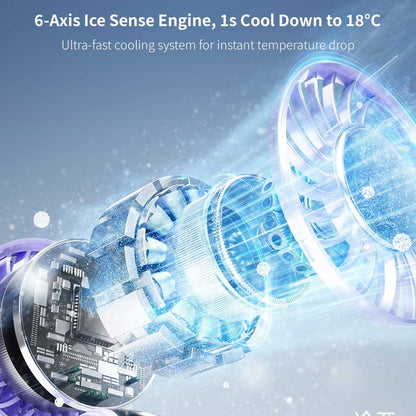 TEC Ice Compress 3-in-1 Handheld Fan - NTC Safe, 100-Speed, LED Digital Display, 3600mAh Portable Cooler|Traverseon