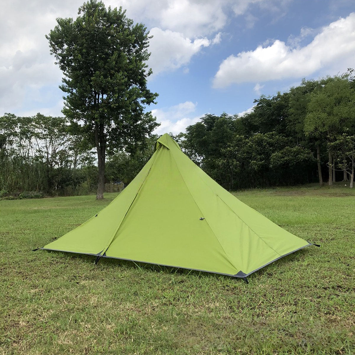 Ultralight Pyramid Tent – 1-2P Trekking Pole Setup|Traverseon
