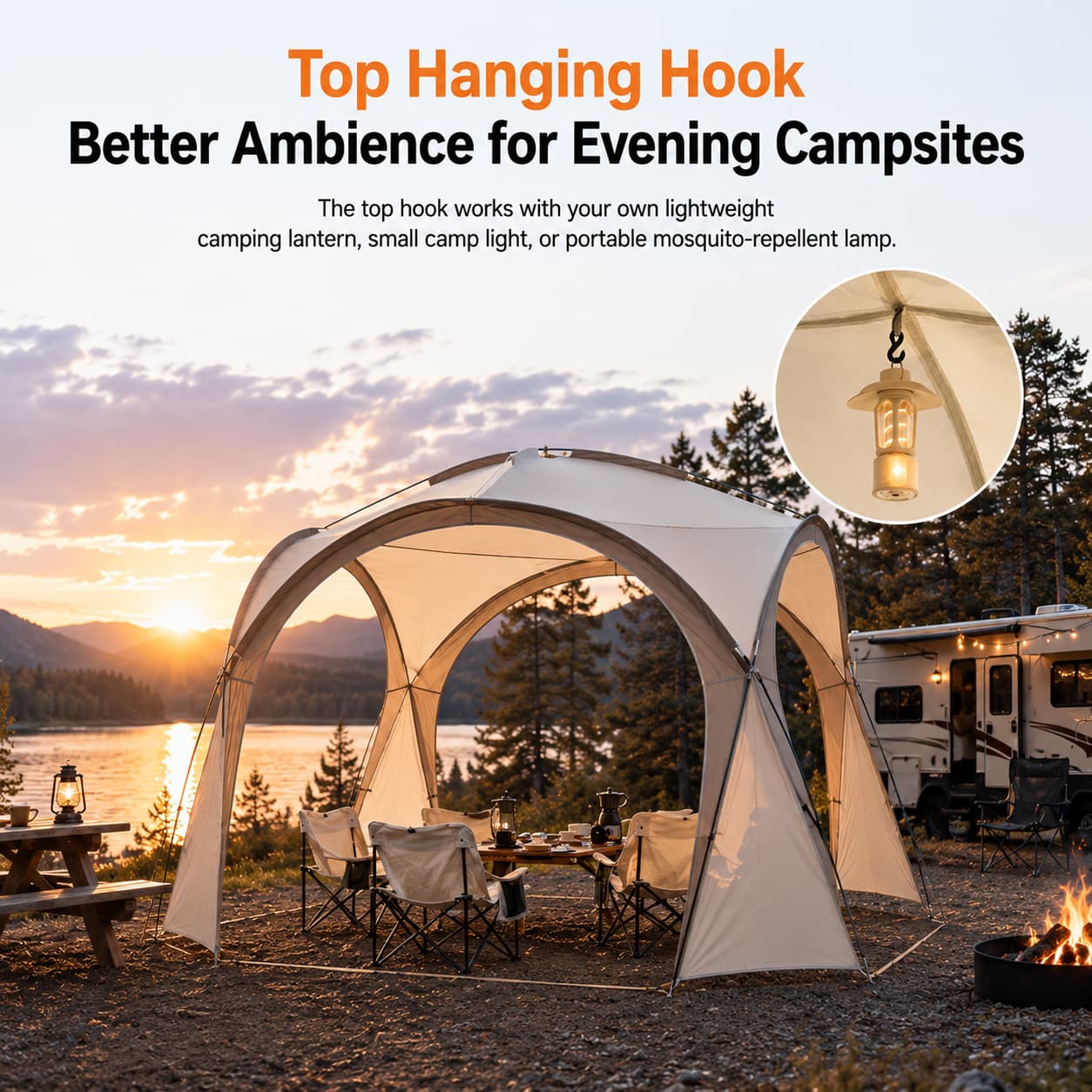 Family Dome Canopy Tent – 4–12 Person Sun Shelter, 10x10 & 14x14 ft | Traverseon