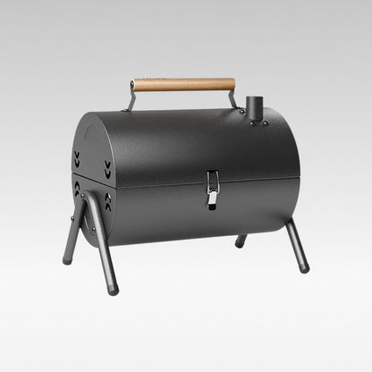 Portable Folding Charcoal Grill – 3-5 People Dual-Zone Roasting for Camping & Picnics