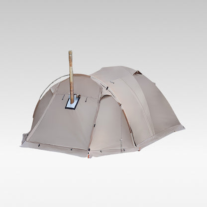 All-Season Family Hot Camping Tent with Stove Jack