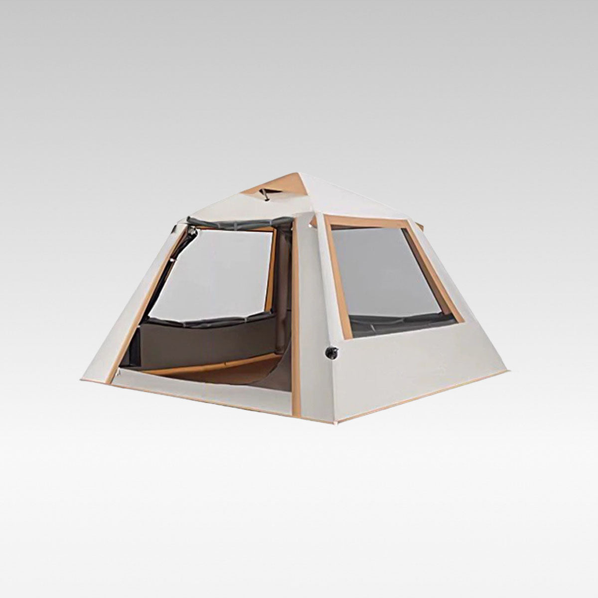 Traverseon Pole-Free Air Tent – 4–8 Person Inflatable Pop-Up Tent with Canopy