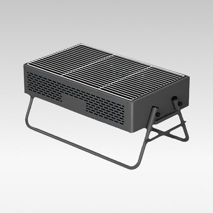 Portable Smokeless BBQ Grill – Foldable 27cm Wide for 5+ People | Traverseon