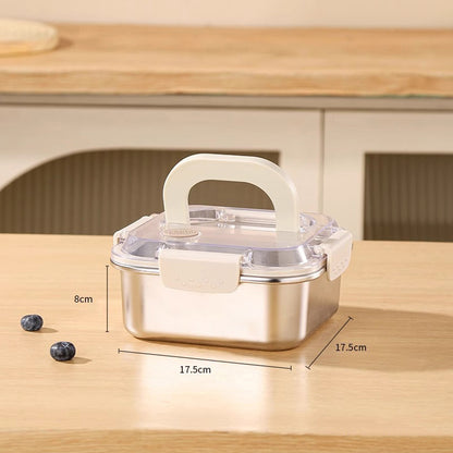 FreshSeal Stainless Steel Food Storage Box