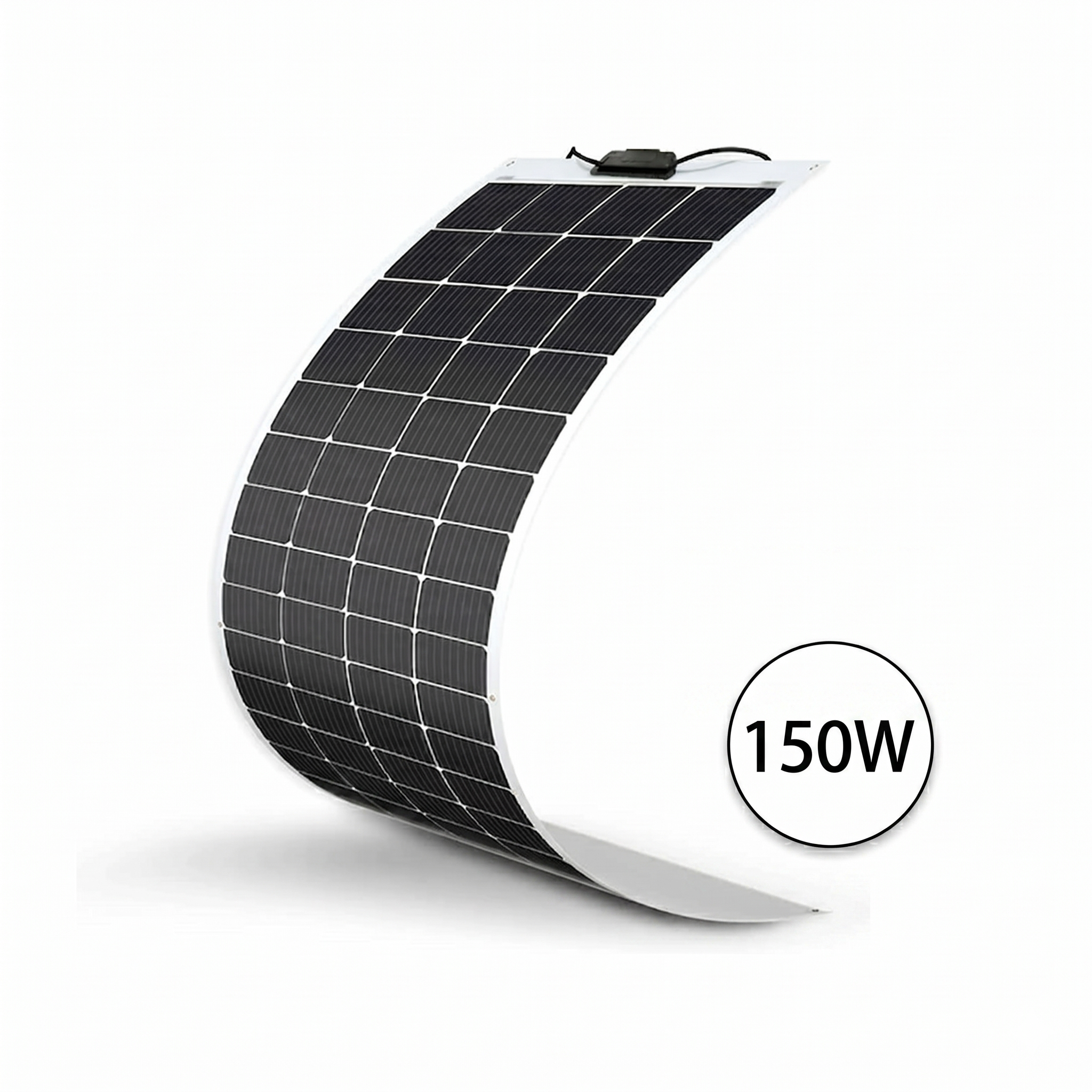 Semi-Flexible Solar Panel – 100W-200W IP67 RV Marine Charger | Traverseon