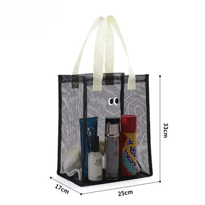 Traverseon Cute Eyes Mesh Tote