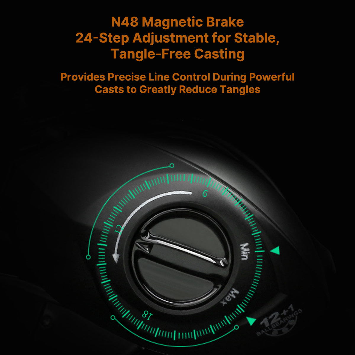 Micro Baitcasting Reel for Lure Fishing – 2g Lure Ready, N48 Brake, Dual Spools