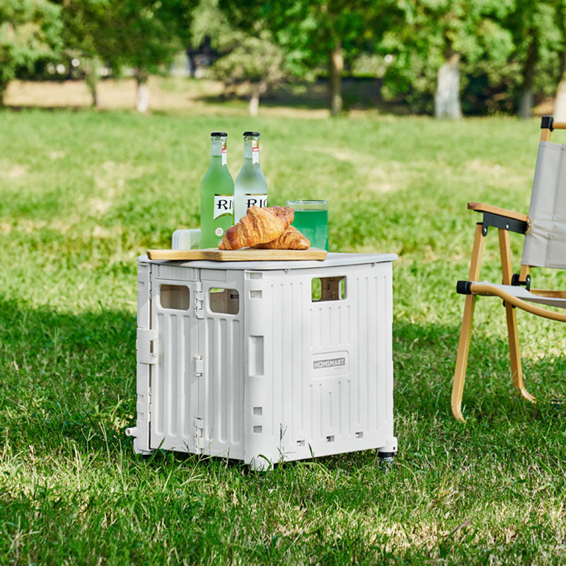 Traverseon QuickFold Rolling Crate