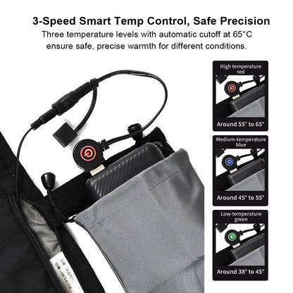 Heated Yoga Pad – USB Powered Electric Camping Sleeping Mat for Home & Outdoor | Traverseon