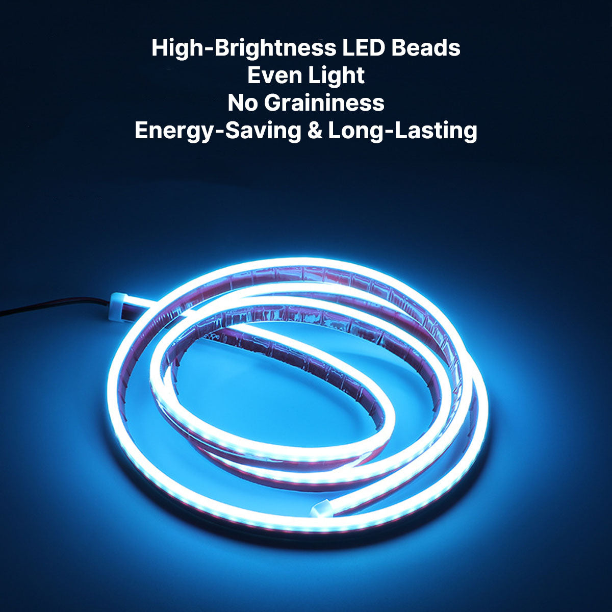 RGB Multi-Color Car Hood LED Light Strip