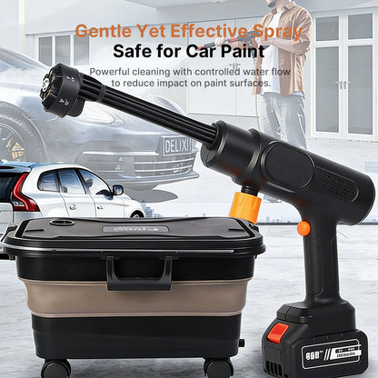 Portable Cordless Pressure Washer, 23L Tank, 6 Modes, All-Scene Cleaning | Traverseon