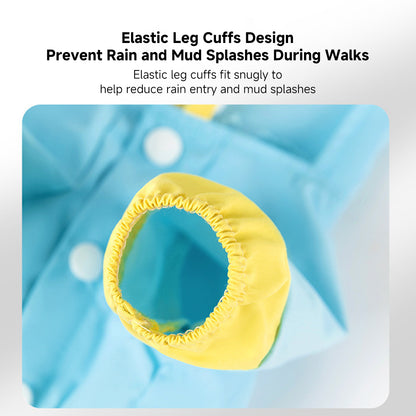 Reflective Dog Raincoat – Waterproof Full-Coverage with Leash Hole | Traverseon
