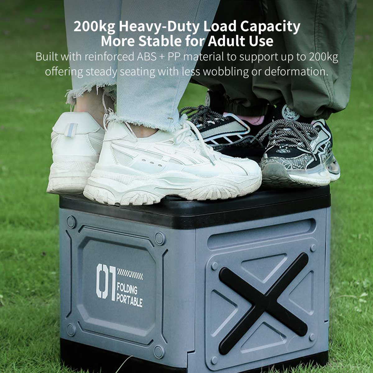 Portable Camping Toilet – Foldable Emergency Toilet with Gel Bags | Traverseon