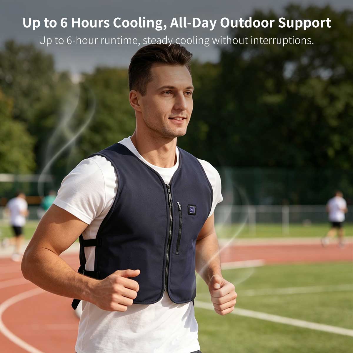 Water Circulation Cooling Vest – Adjustable Summer Cooling Gear | Traverseon