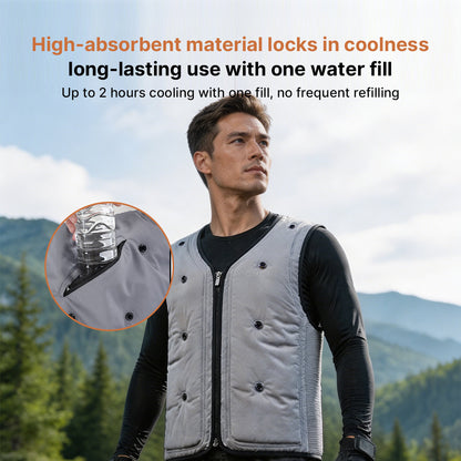 Evaporative Cooling Vest – Lightweight Breathable Heat Relief | Traverseon