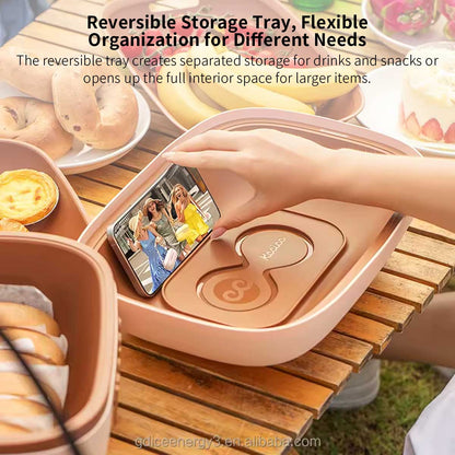 Portable Picnic Cooler – 6–19 Qt Insulated Ice Chest | Traverseon
