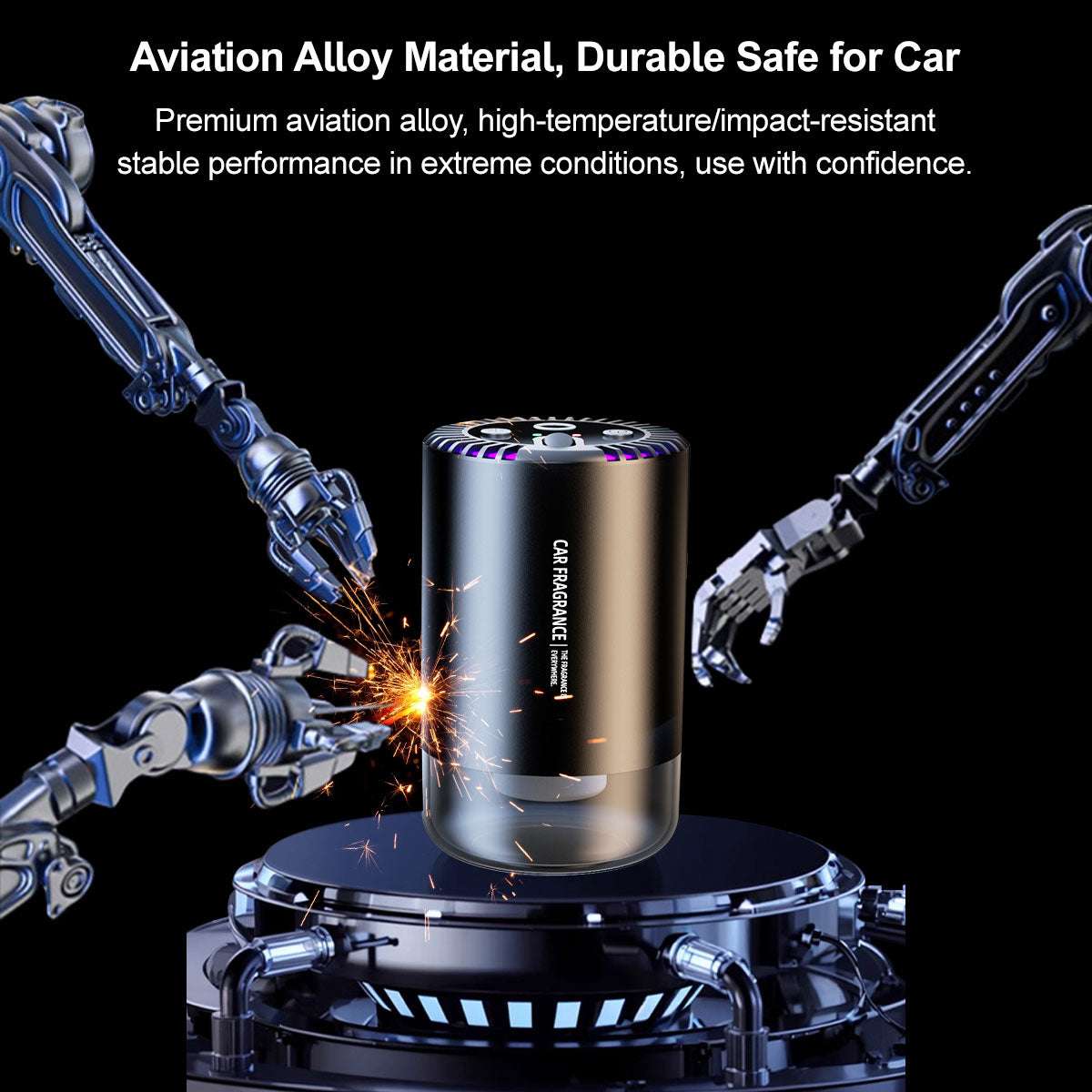 Starry Sky Aroma Diffuser – Dual Nano Atomizer, AI Auto Scent Control | Traverseon