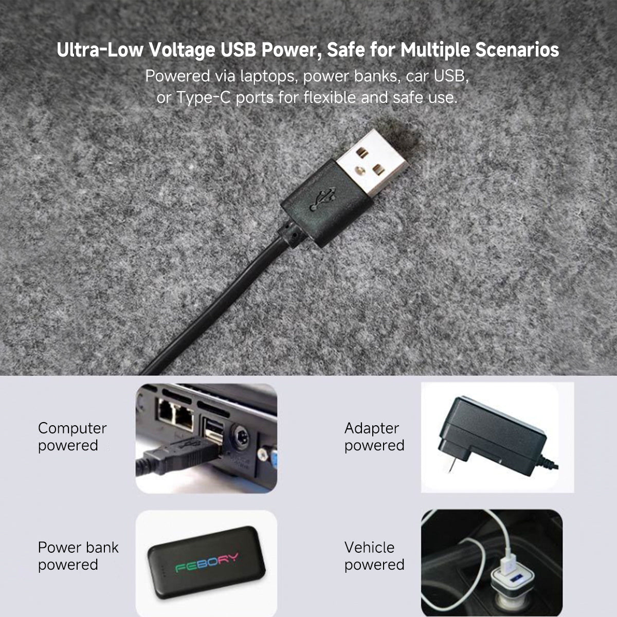 USB Rapid-Heating Electric Blanket – 3-Zone Low-Voltage Warmth Anywhere | Traverseon