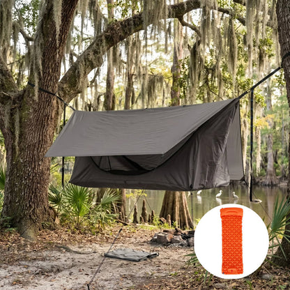 Anti-Mosquito Camping Hammock – 440 lb, 3000 mm Rain Tarp | Traverseon