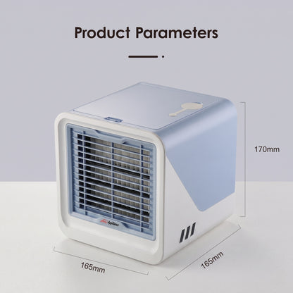 Mini Air Conditioner Fan – USB Portable Evaporative Cooler with Night Light | Traverseon