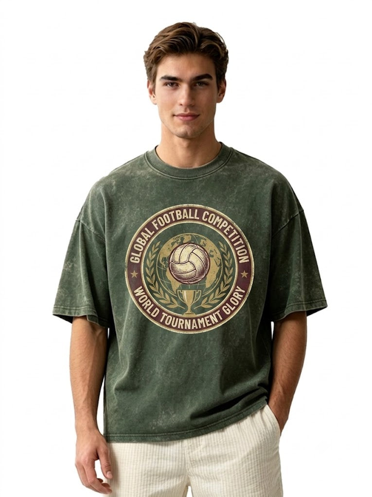 The Custom Vintage Wash Tee | 100% Breathable Cotton