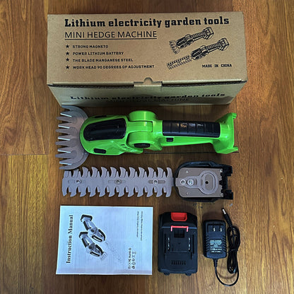 Cordless Handheld Mini Electric Hedge Trimmer