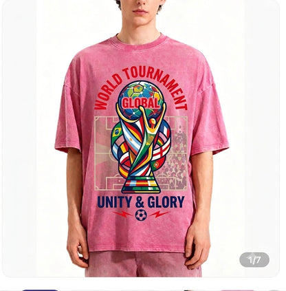 The Custom Vintage Wash Tee | 100% Breathable Cotton