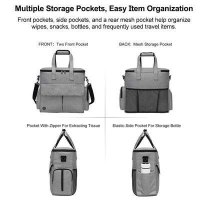 13-Piece Pet Travel Organizer Bag – Airline Approved Storage Kit | Traverseon