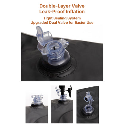 Car Inflatable Air Bed – 2-Min Fast Inflate with Headboard & Pillows