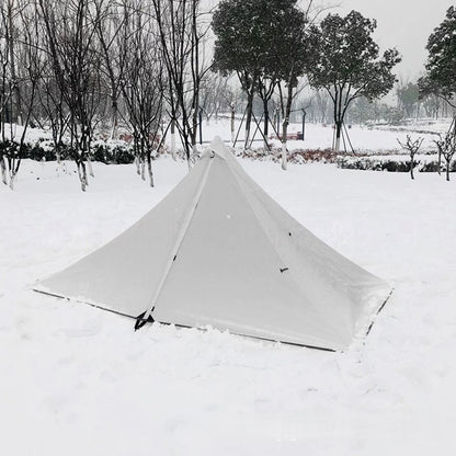 Ultralight Pyramid Tent – 1-2P Trekking Pole Setup|Traverseon
