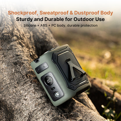 Wearable Waist Cooling Fan – Semiconductor Portable Clip Fan | Traverseon