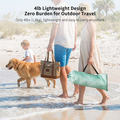 Beach Sun Shelter Tent – UPF50+ UV Protection Windproof Lightweight Canopy | Traverseon