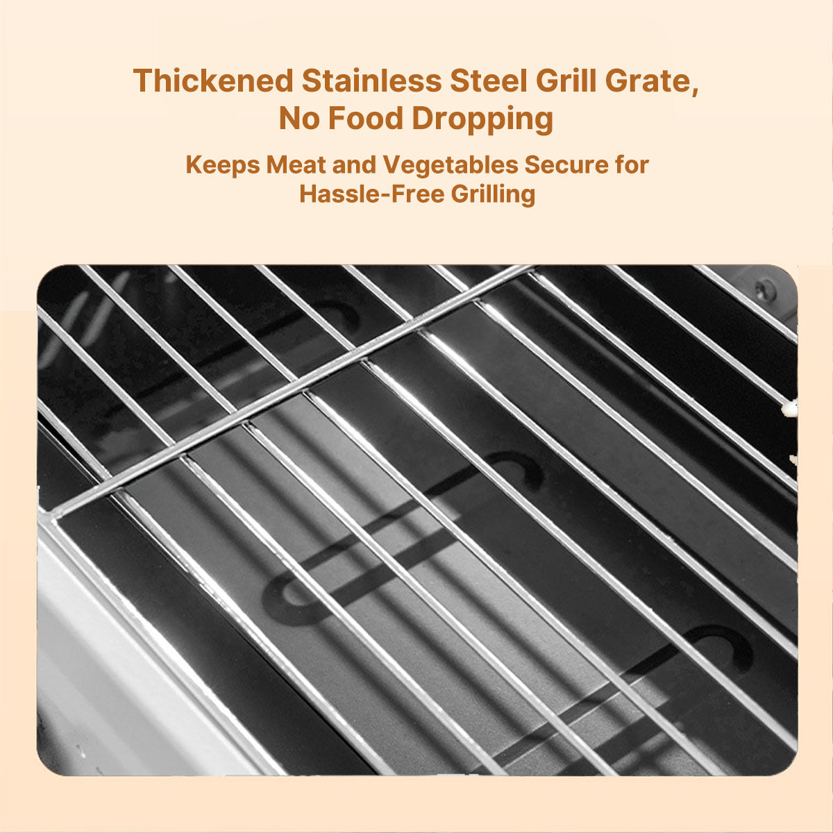 Portable Stainless Steel Grill – Foldable 3-7 People BBQ | Traverseon